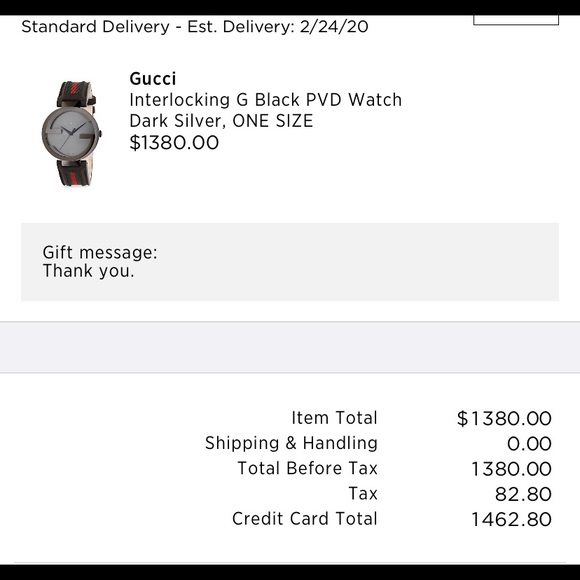 Interlocking G Gucci Watch - Picture 5 of 5